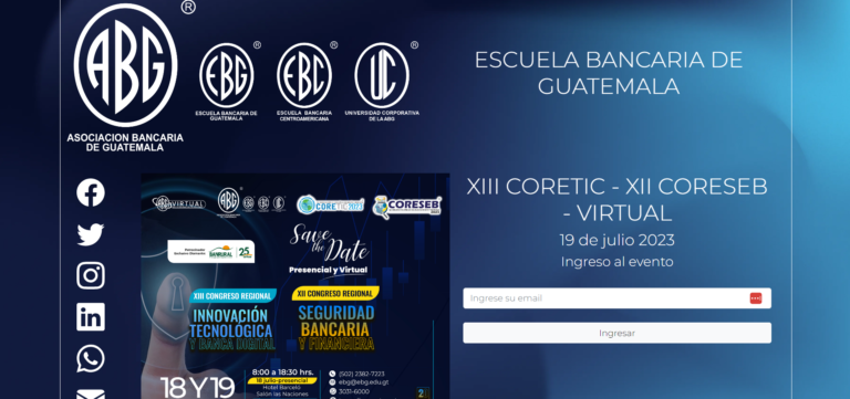 Congreso Regional de Innovación Tecnológica y Banca Digital CORETIC 2023